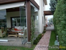 Панорамное Безрамное остекление