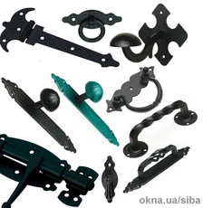 Декоративная кованая фурнитура фирмы AMIG