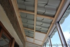 Крыша на балкон