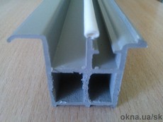 Подоконный профиль для оконных систем марки VEKA 3 и 5 К и КBE 5 К