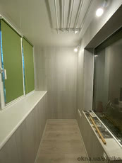 Glazing a balcony, ordering a loggia