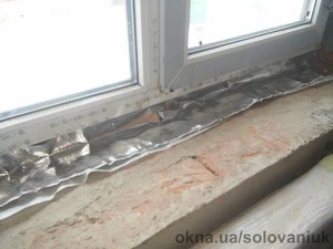 Установка подоконников —  Установка подоконников —
