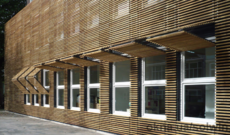 Вертикальные складывающиеся ставни