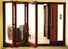 Раздвижная складывающаяся система-гармошка для дверей