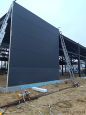 Installation of sandwich panels