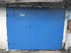 Металлические гаражные ворота