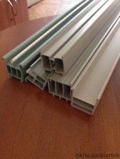 Подставочный профиль REHAU, KTM, Оpenteck, WDS, aluplast для металлопластиковых окон