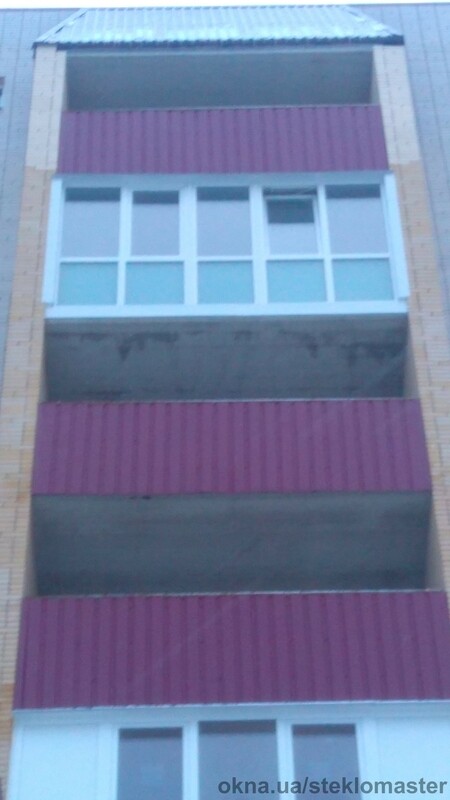 Балкон VEKA SOFTLINE Классическая система пятикамерных профилей