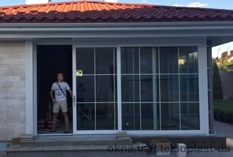 Теплая раздвижная портальная сиcтема aluplast smart-slide —  Теплая раздвижная портальная сиcтема aluplast smart-slide —
