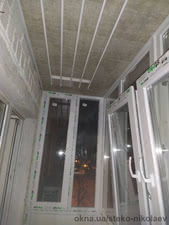 Балкон французкий с отделкой &mdash; 