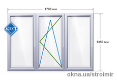 VEKA EURO PRO 1700 Х 1350