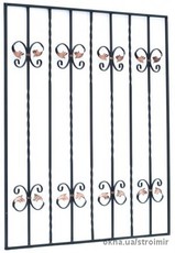 Решетки кованные на окна, Модель Р-04