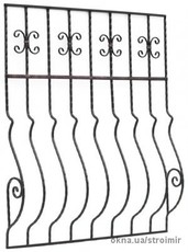 Решетки на окна, Модель РГ-02