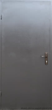 Тамбурные металлические входные двери в коридор 86 96 см