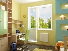 Балконный блок из различных профильных систем по доступным ценам!