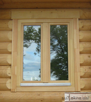 деревяні вікна