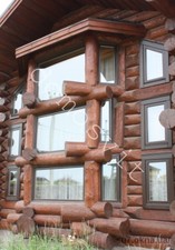 Деревянные окна в срубе &mdash; Домосвит