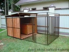 Вольеры, будки, питомники, загоны, клетки для собак, кошек и других животных.