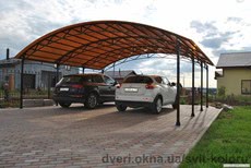 Навесы, козырьки от непогоды, изготовление и монтаж.