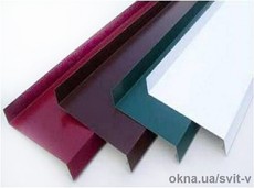 Отлив оконный из оцинкованной стали 100 мм