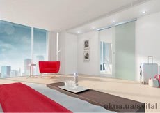 Раздвижные стеклянные двери