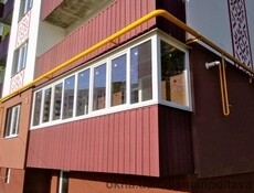 Остекление и обшивка балконов в Полтаве