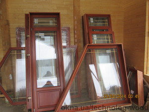Деревяні вікна Євровікна &mdash; 