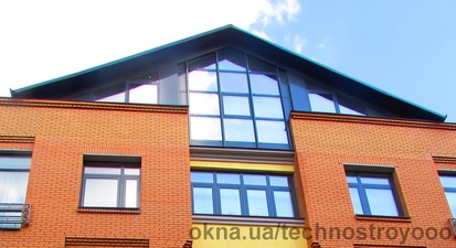 Остекление частного пентхауса, г. Киев &mdash; 