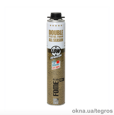 Всесезонна Професійна монтажна піна. Нова технологія DOUBLE PISTOL