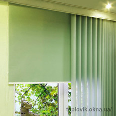 Тканевые вертикальные жалюзи