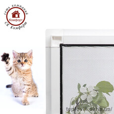 Москитные сетки антикошка белые