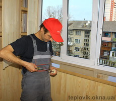 Лоджия под ключ 3 метра в 96 серии панельного дома