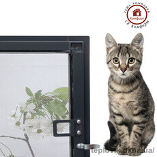 Москитные сетки антикошка антрацит