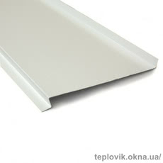 Білий віконний відлив