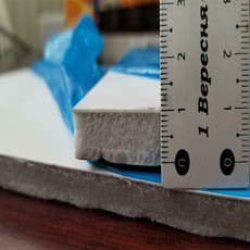 Сэндвич панель для откосов 1500х3000х10 мм двухсторонняя 0,75