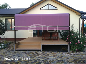 Солнцезащитные системы: маркизы, перголы, рафшторы, зонты уличные, навесы для авто &mdash; 