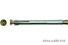 Анкер рамный стальной для окон и дверей 10х92 (100 шт)