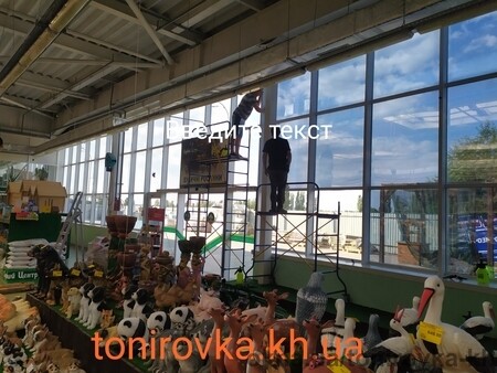Тонування фасадних систем