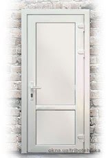 Входные металлопластиковые двери из профиля OpenTeck De-lux (4х кам)