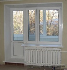 Балконный блок с теплыми откосами —  Балконный блок с теплыми откосами —
