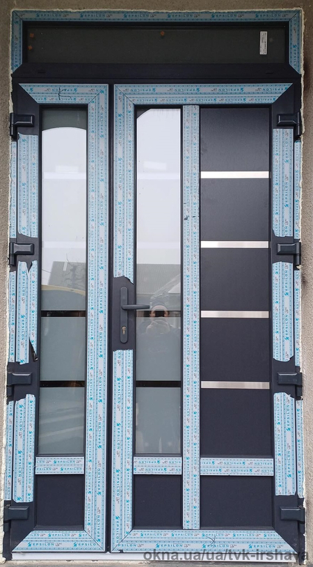 Монтаж  Дверей Epsilon у с. Гребля