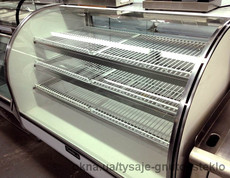 Гнутое стекло для холодильных витрин