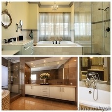 Душевые стеклянные перегородки