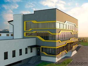 Остекление административного здания — ВИКБУДПРОЕКТ Остекление административного здания — ВИКБУДПРОЕКТ