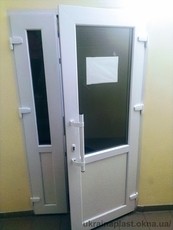 Двери металлопластиковые 1200*2050