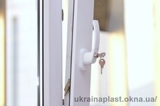 Ручка с замком и ключиком Антидетка белая, коричневая