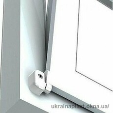 Ограничитель открывания металл. Pentilt (блокирующий замок) белый, коричневый