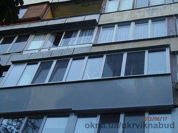 Засклення балконів в Києві та Київськії області