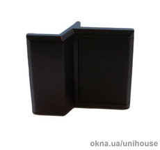 Ручка балконная коричневая