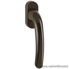 Ручка оконная HOPPE Tokyo коричневая F3 штифт 35мм. 45°
